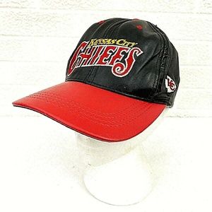 SMALL FLAW Kansas City Chiefs Genuine Leather Hat